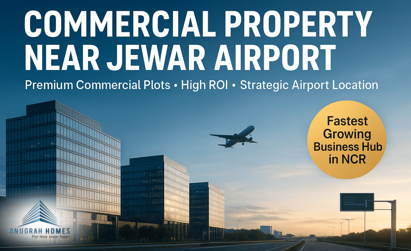 Prime Opportunities Await : Investing in Commercial Property Near Jewar Airport