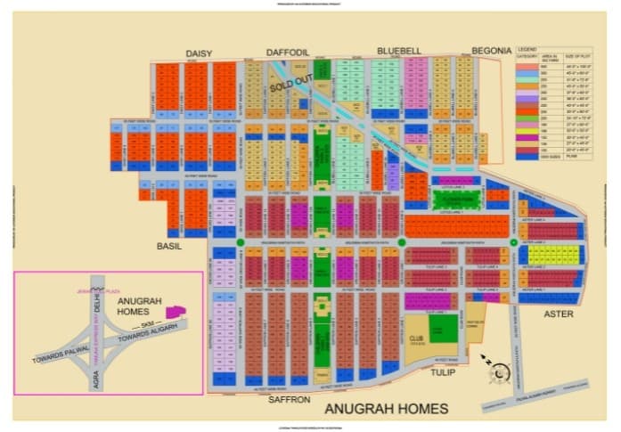Layout Plan - Anugrah Homes