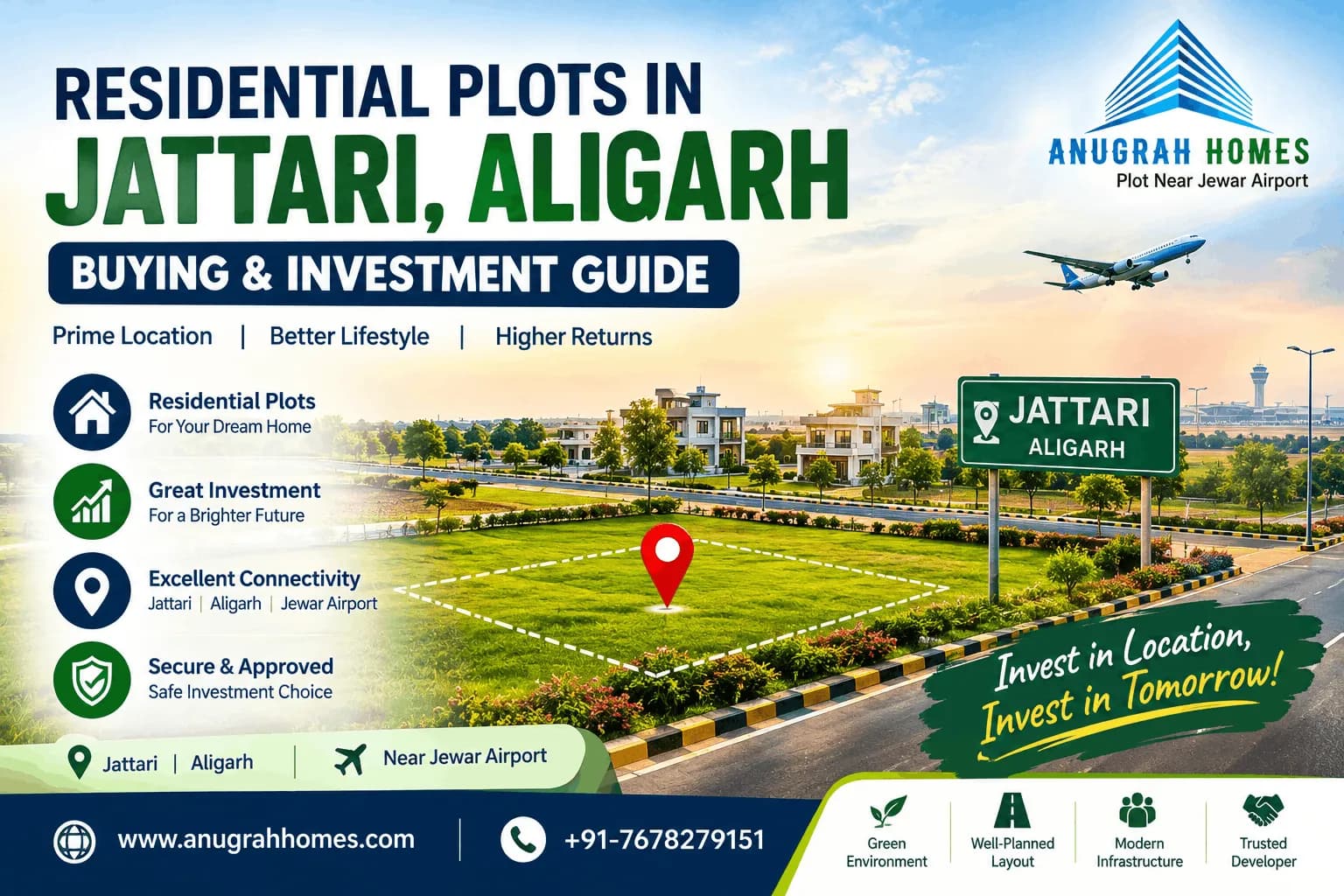 Residential Plots in Jattari, Aligarh: Buying & Investment Guide