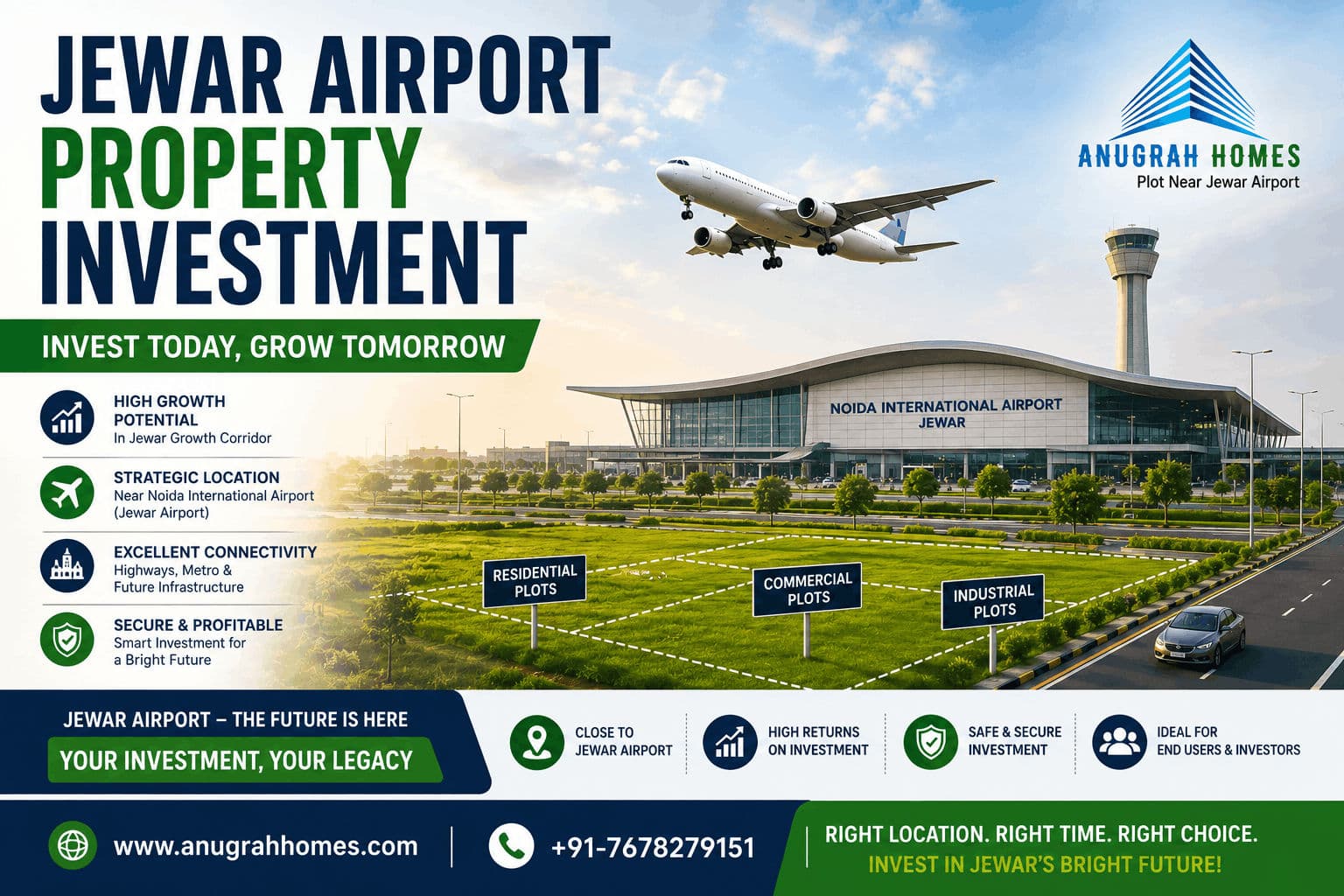 Is Investing Near Jewar Airport Worth It? ROI Guide 2026
